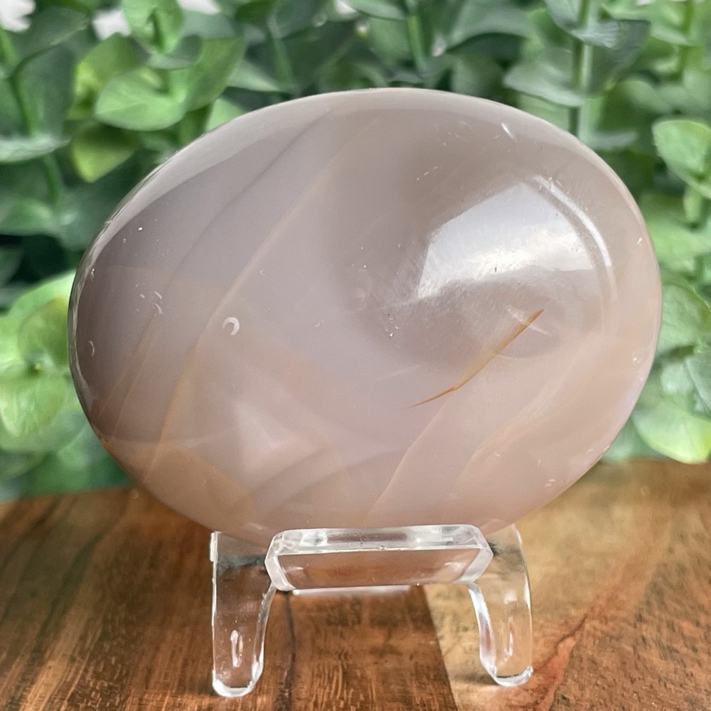Orca Agate Palm Stone